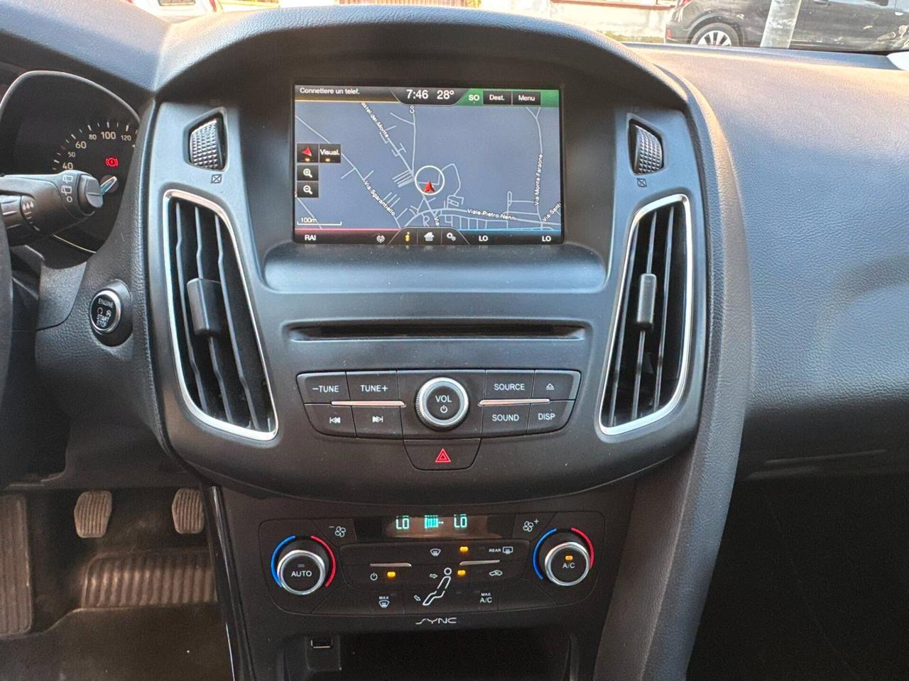 FORD FOCUS BERLINA 1.5 TDCI 120 CV. E6 TITANIUM KM 109.000 PERFETTA