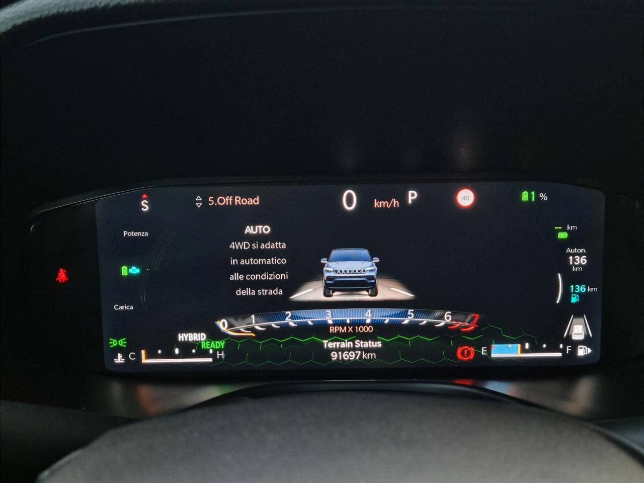 Jeep Compass 1.3 Turbo T4 190 CV PHEV AT6 4xe Limited