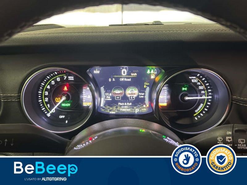 Jeep Wrangler UNLIMITED 2.0 ATX PHEV SAHARA 4XE AUTO