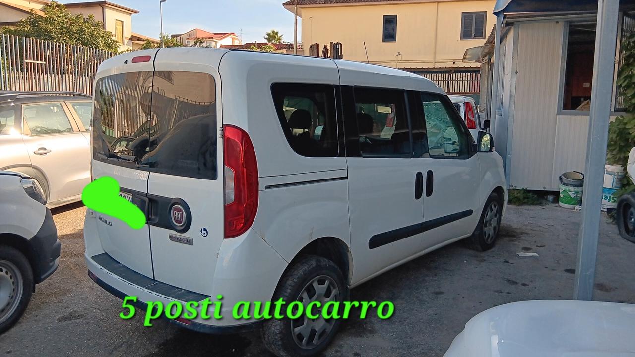 Fiat Doblo 5 posti incidentata sinistrata mondialcars più iva