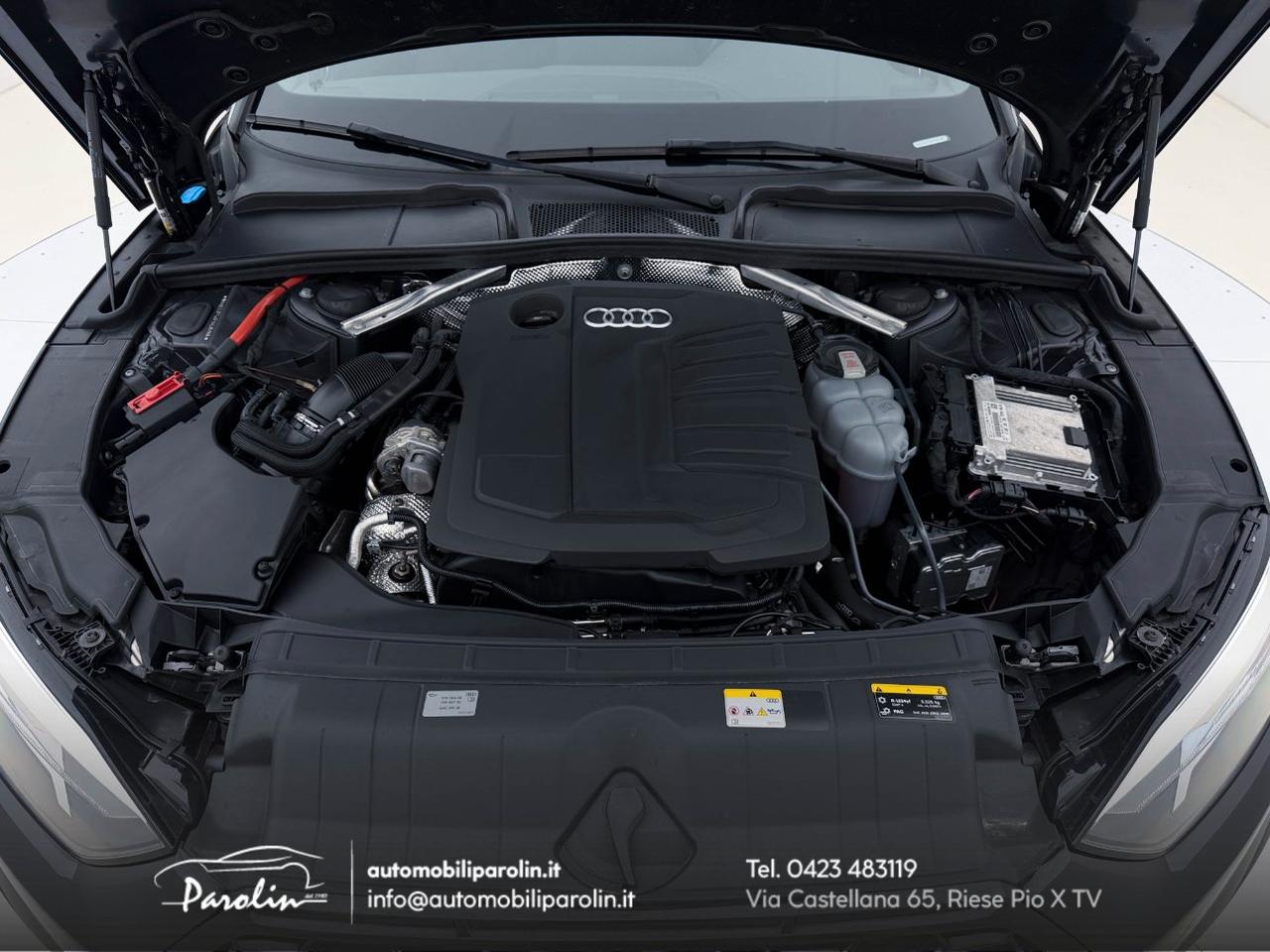 Audi A5 Sportback 40 2.0 tdi mhev S-Line edition S-tronic Black pack-Telecamera-B&O