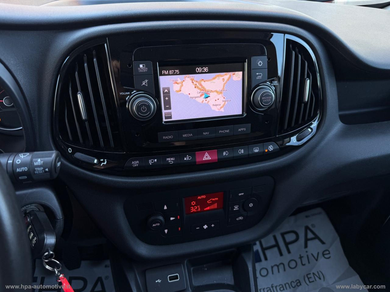 FIAT Doblò 1.6 MJT 120CV MAXI 3 POSTI NAVI RETROCAMERA CLIMA AUTOMATICO