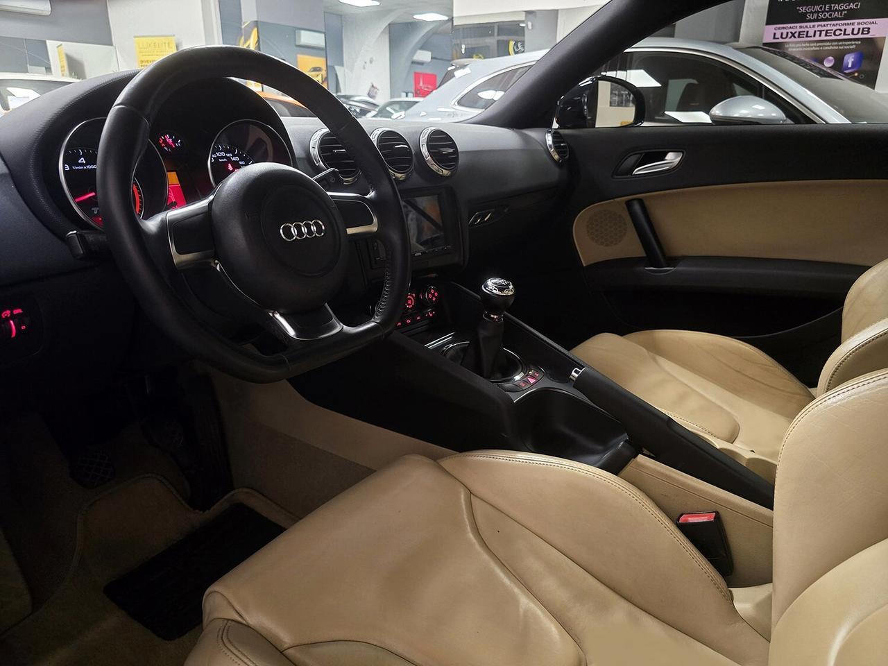 Audi TT II Coupe 2.0 tfsi 200CV BLU MAREPERLA _ MANUALE SERVICE BOOK STAGE 1 _ FANALI LED