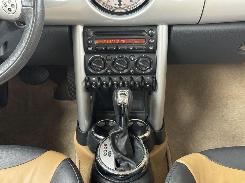MINI Mini Cabrio 1.6 Cooper AUTOMATICA UNIPROPRIETARIO SOLO 46.000 KM NEOPATENTATI