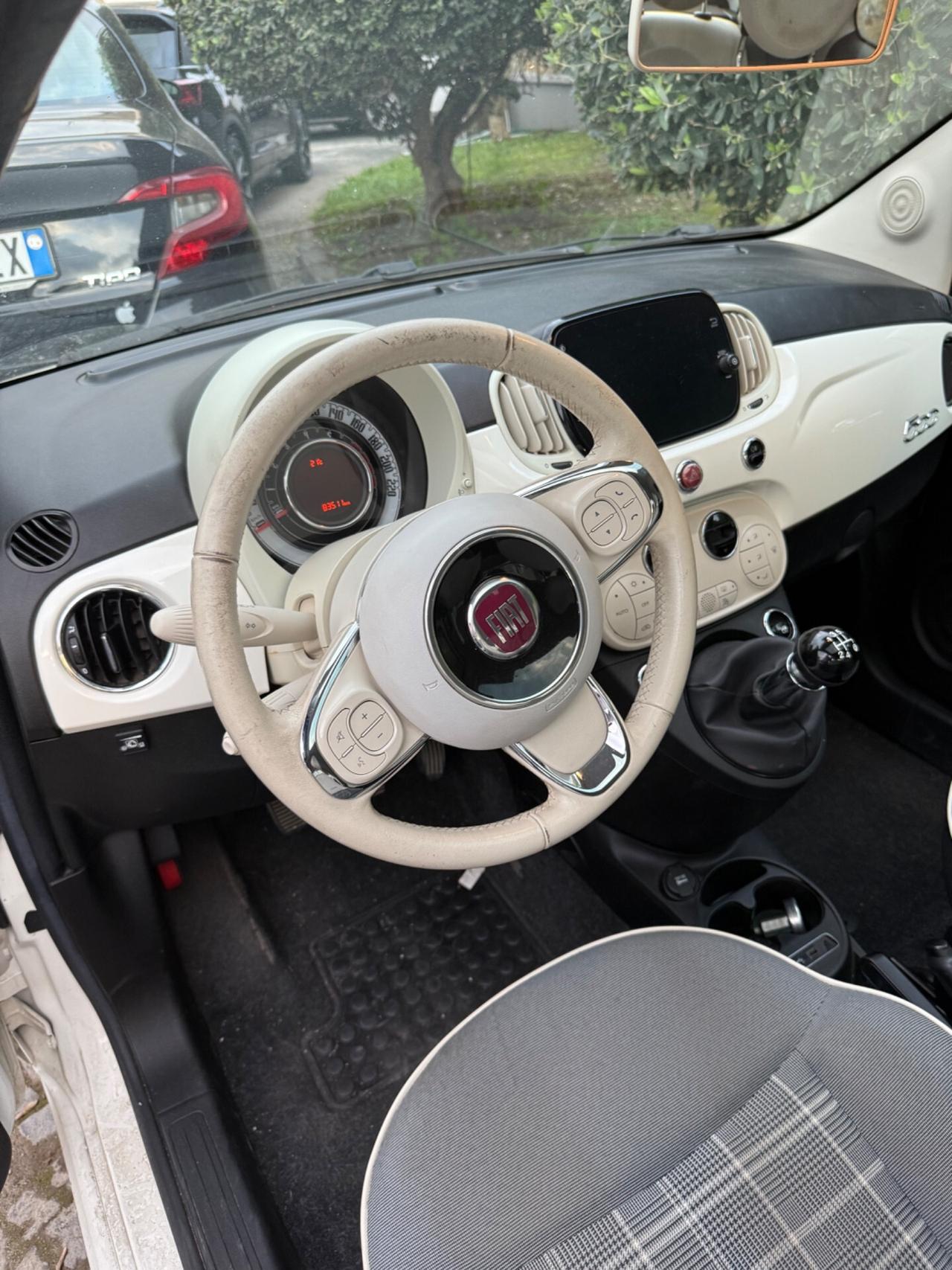 Fiat 500 1.2 EasyPower Lounge Gpl Navi grande