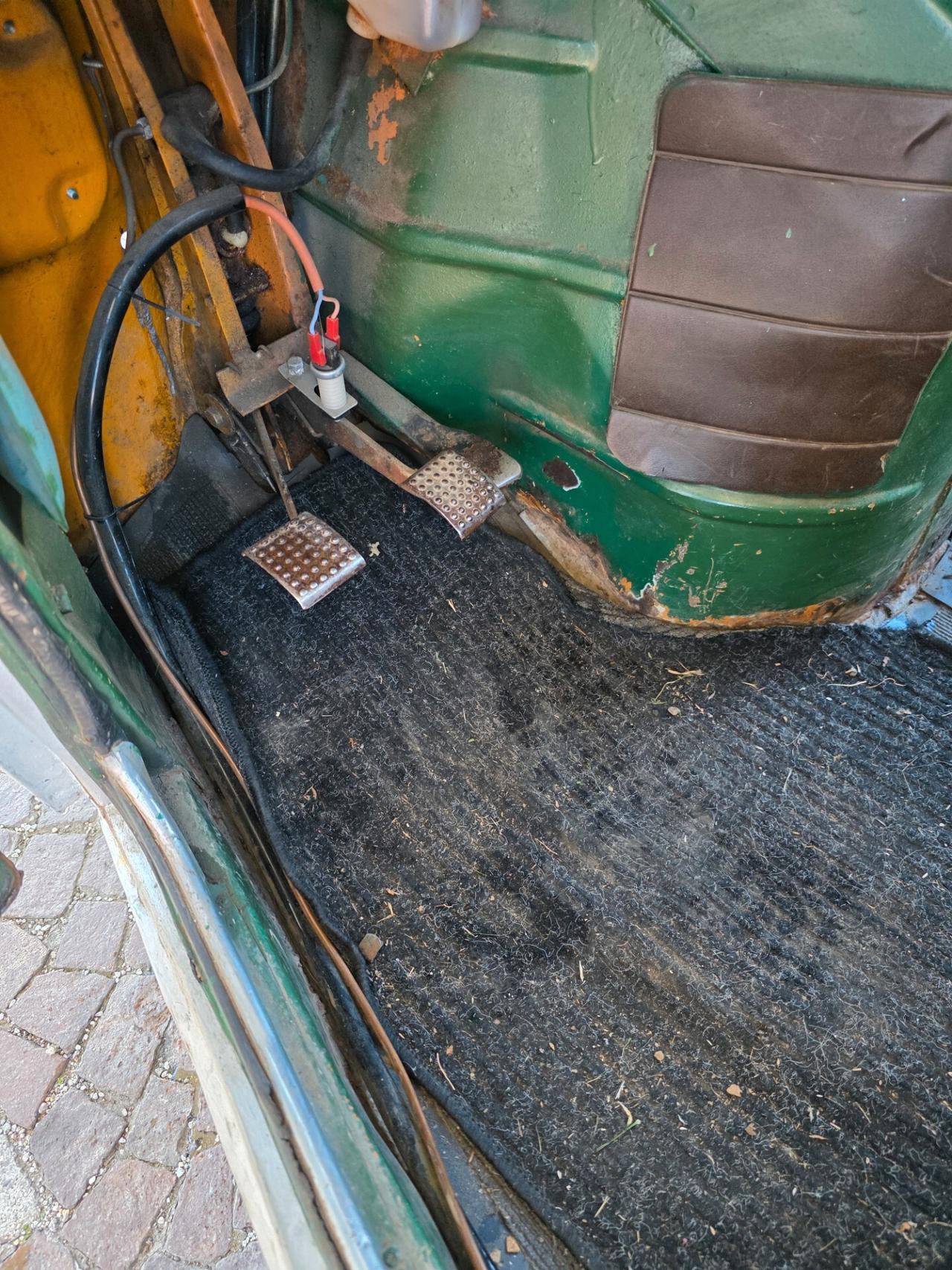 Piaggio Ape 218cc anno 1978 con 55.400km