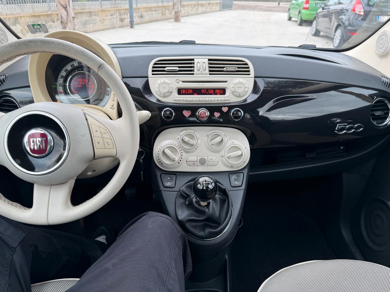 FIAT 500 ANNO 2010 1.2 BENZINA 69 CV