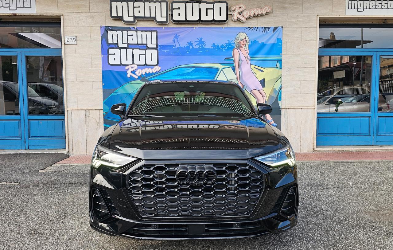 Audi Q3 SPB 45 TFSIe 245CV S tronic line IDENTITY BLACK UNIPRO' IVA ESPOSTA TAGL UFF