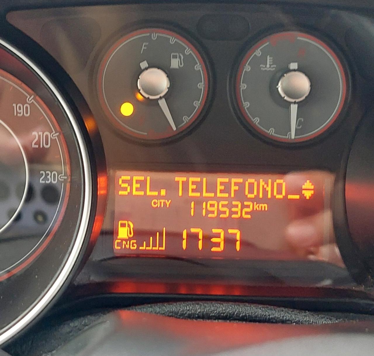 Fiat Punto EVO 1.4 B/METANO
