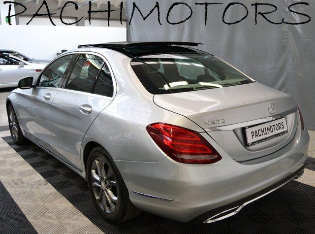 MERCEDES-BENZ C 200 Sport-Tetto Panorama-1 Proprietario-Tagliandi MB