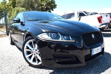 Jaguar XF BERLINA 2.2D 163CV AUTOM. R-SPORT-TETTO-PELLE-NAVI-SENSORI-CAM-CRUISE- IVA DETRAIBILE