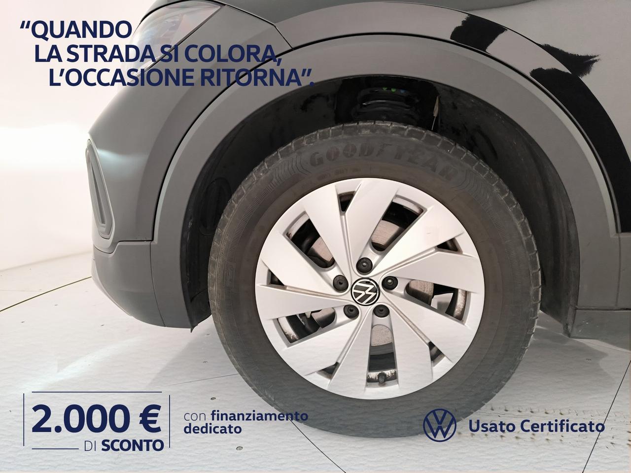 Volkswagen T-Cross 1.0 tsi life 115cv dsg