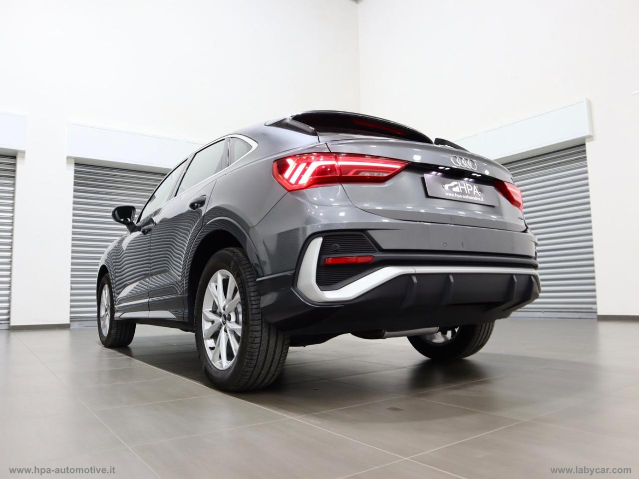 AUDI Q3 SPORTBACK 2.0TDI 200CV S-tronic S-LINE NAVI MATRIX LED PELLE QUATTRO RETROCAMERA