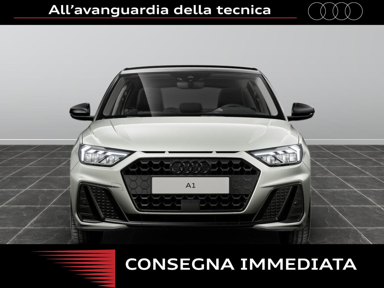 Audi A1 sportback 30 1.0 tfsi 116cv identity black s tronic