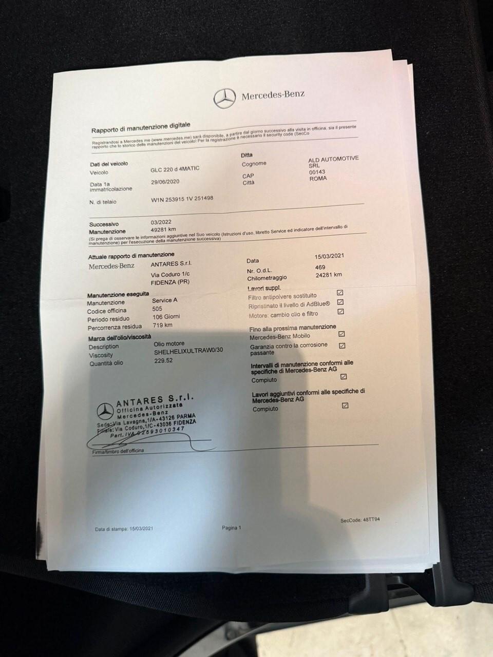 Mercedes-benz GLC 220 d 4Matic Sport