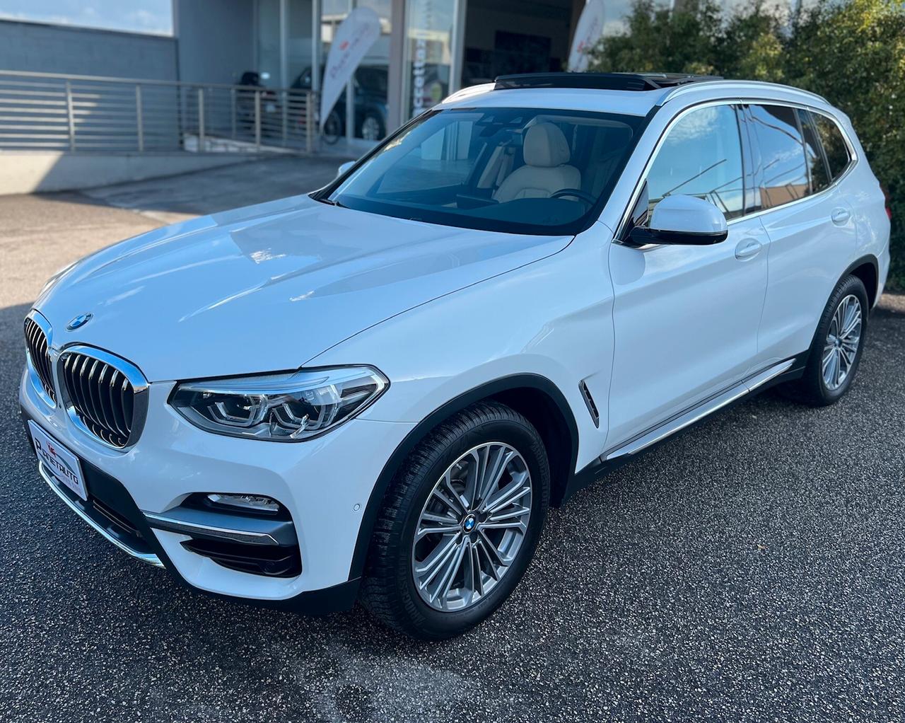 Bmw X3 xdrive20d LUXURY 190cv auto TETTO/LED/PELLE/CAMERA