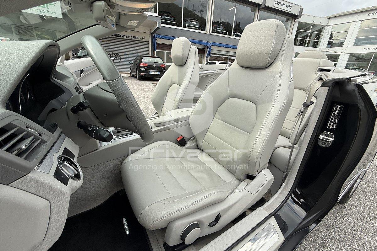 MERCEDES E 220 CDI Cabrio BlueEFFICIENCY Avantgarde