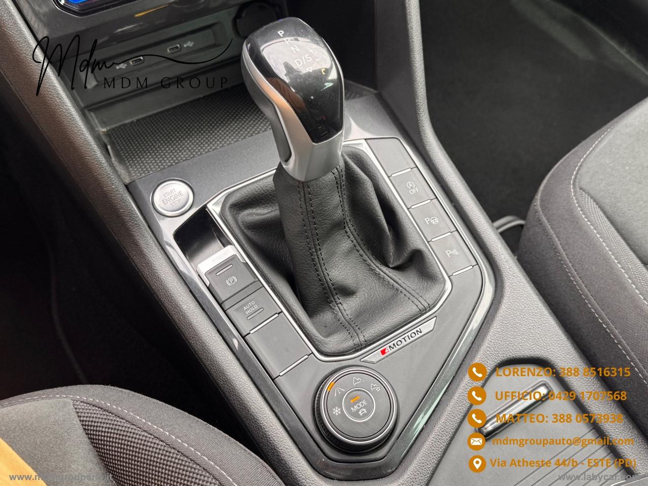 VOLKSWAGEN Tiguan 2.0 TDI 200CV SCR DSG 4MOT. Eleg. IVA ESPOSTA