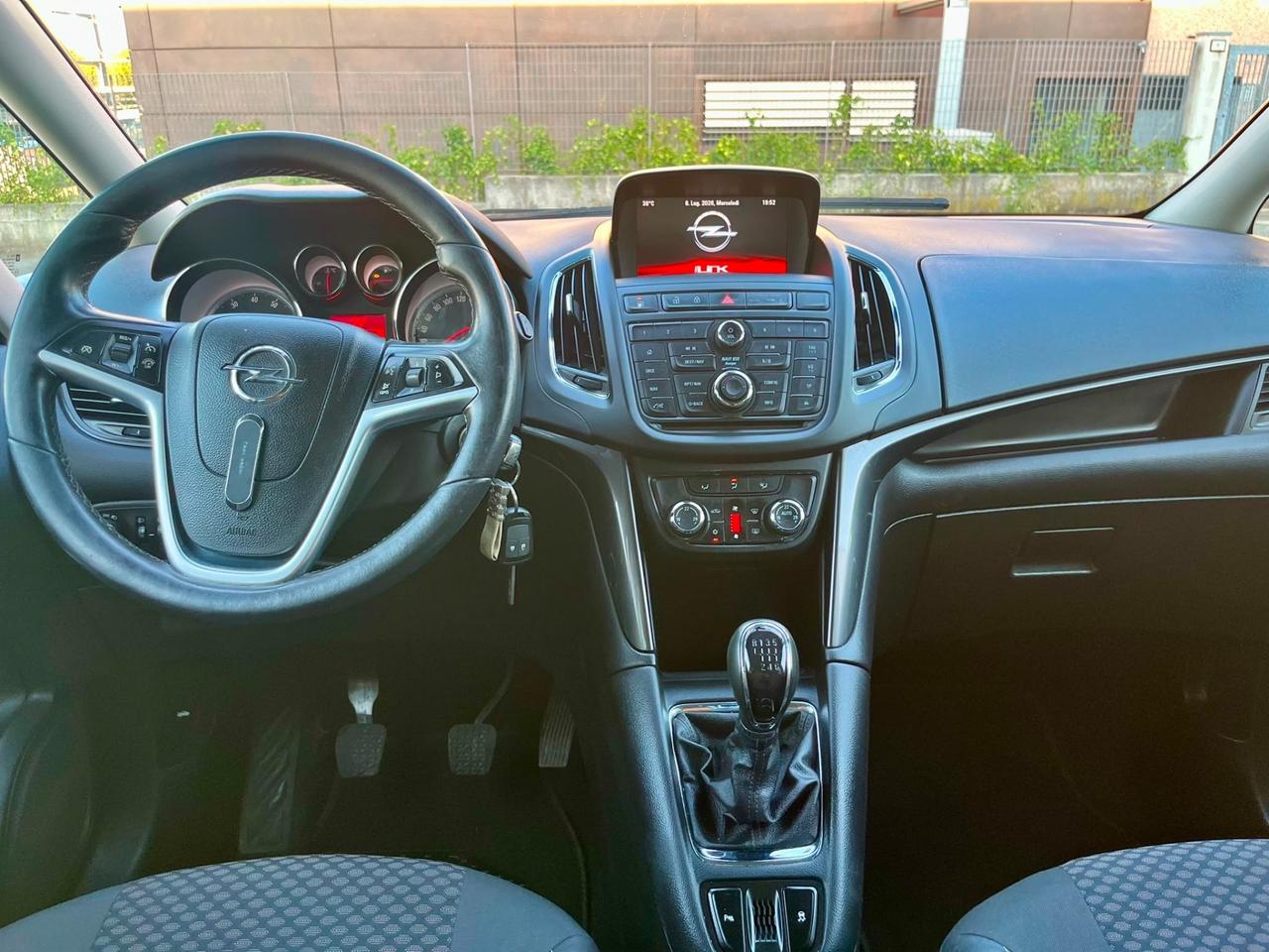 Opel Zafira 1.6Metano 150CV 2016 7posti perfetta