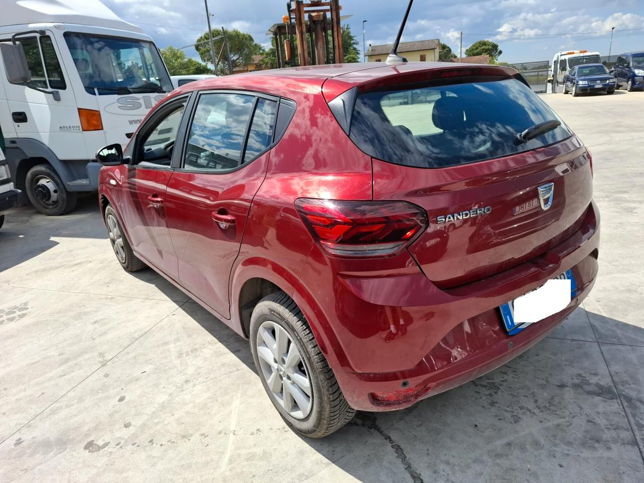 Dacia Sandero 1.0 SCe 65 CV - SINISTRATA