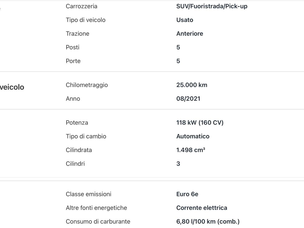 Jaguar E-Pace 1.5 I3 160 CV Auto R-Dynamic SE Perfetta