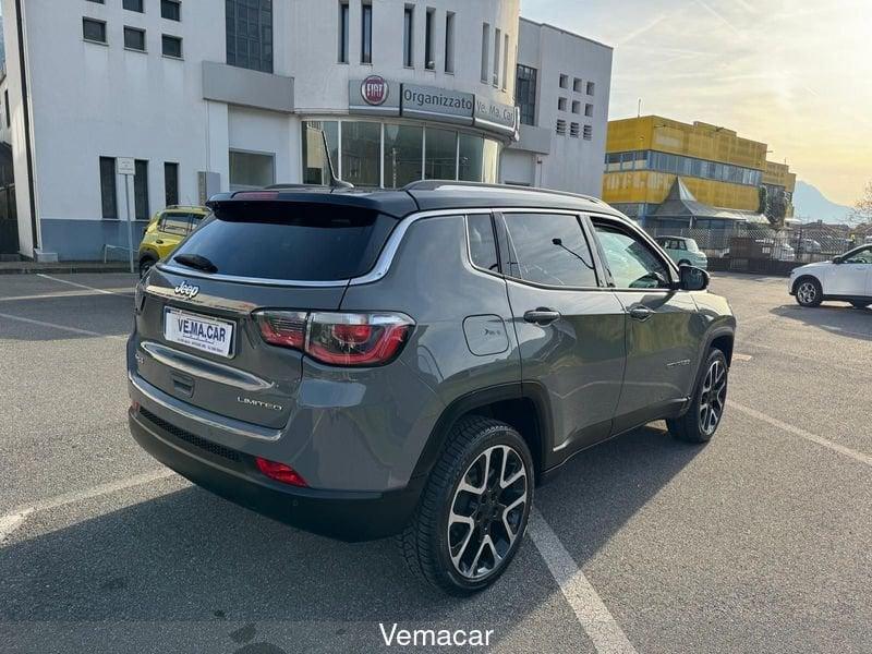 Jeep Compass Compass 2.0 Mjet II aut. 4WD Limited! PELLE TOT TETTO APRIBILE !SOLO KM 58200!!