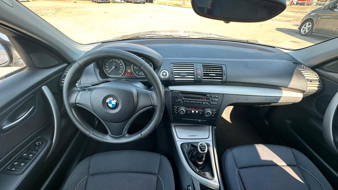 Bmw118d 2.0 D143CV cat 5 porte KM CERTIFICATI-UNICO PROPRIETARIO
