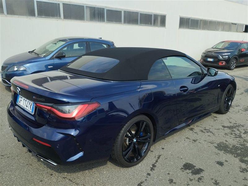 BMW Serie 4 Cabrio Serie 4 G23 2020 Cabrio Benzin M440i Cabrio mhev 48V xdrive auto