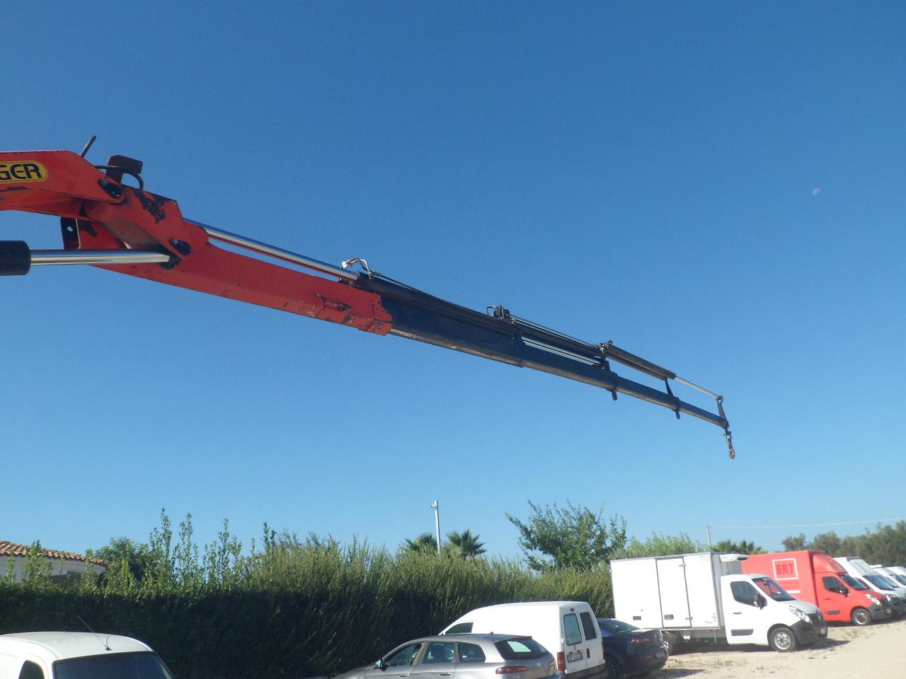 Iveco Daily 35c13 cassone fisso con gru