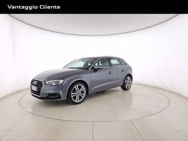 Audi A3 sportback 30 1.6 tdi design 116cv s-tronic