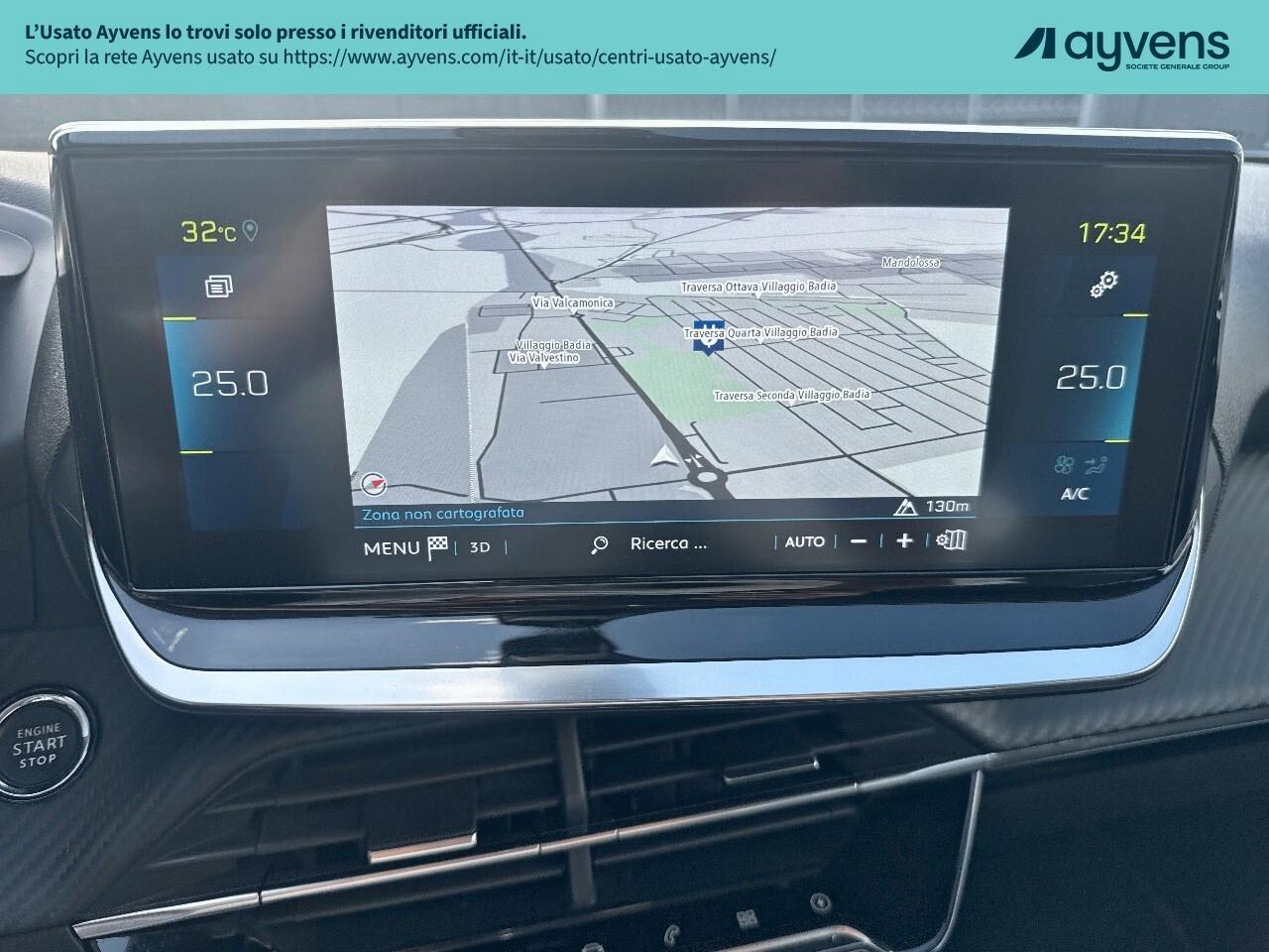 Peugeot 2008 motore elettrico 136 CV Allure