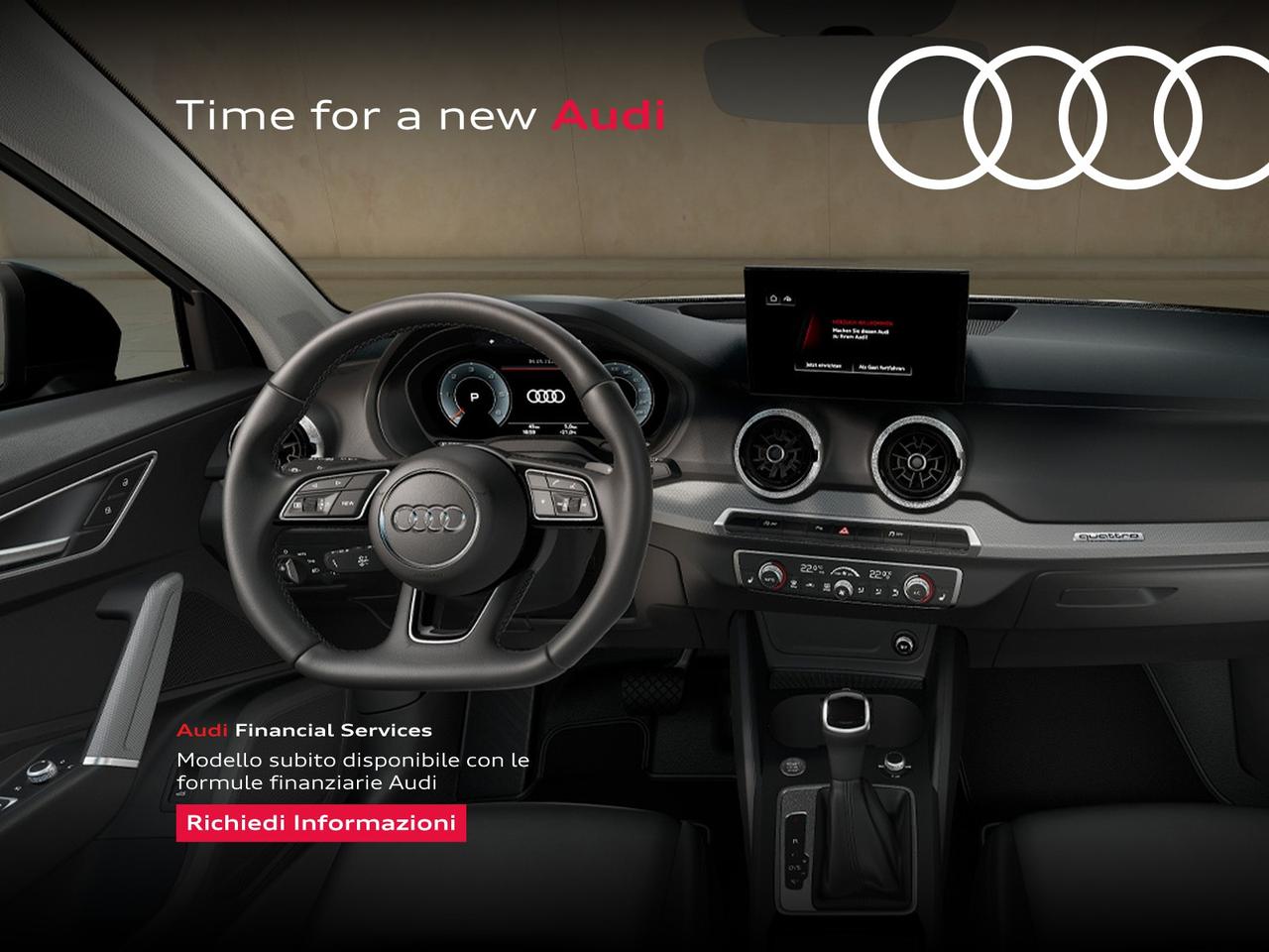 Audi Q2 35 2.0 tdi identity black quattro s-tronic