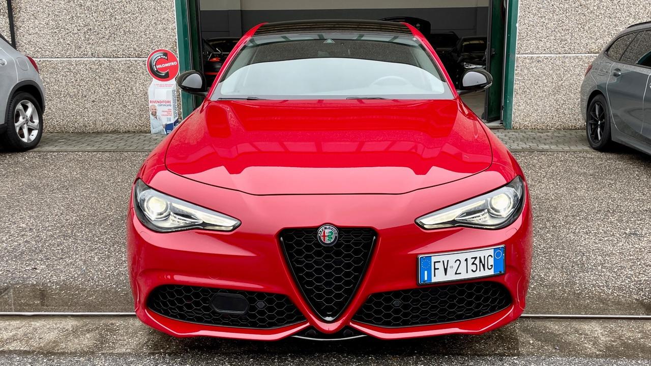 ALFA ROMEO GIULIA 2.2 Q4 VELOCE TURBODIESEL 210CV - SEDILI ELETTRICI IN PELLE RISCALDABILI, VOLANTE RISCALDATO, FULL LED