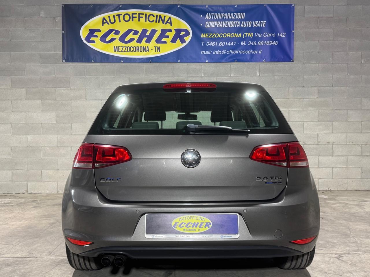 Volkswagen Golf 2.0 TDI Highline CINGHIA FATTA