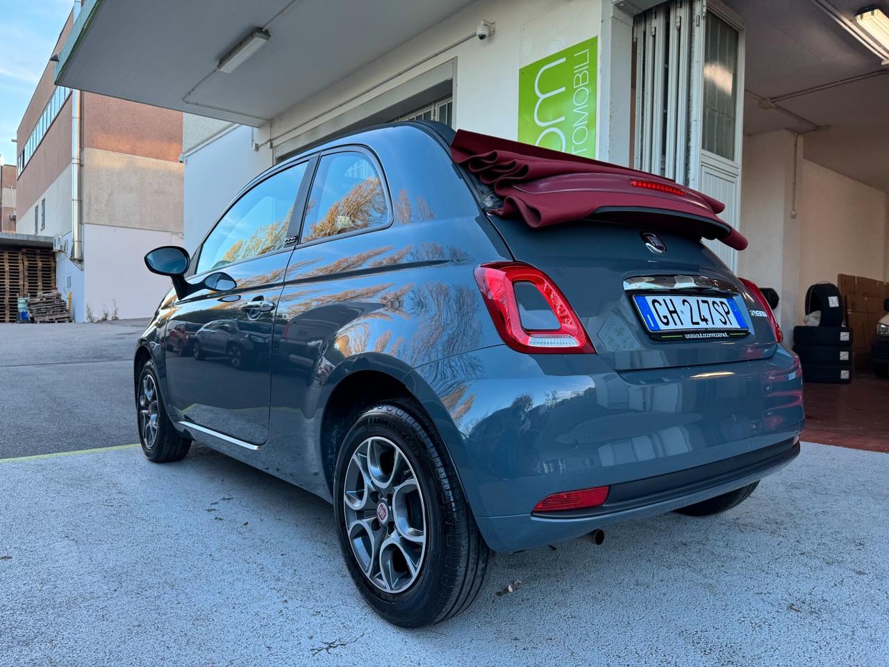 Fiat 500 C 1.0 hybrid (Red) 69Cv GARANZIA 24 MESI