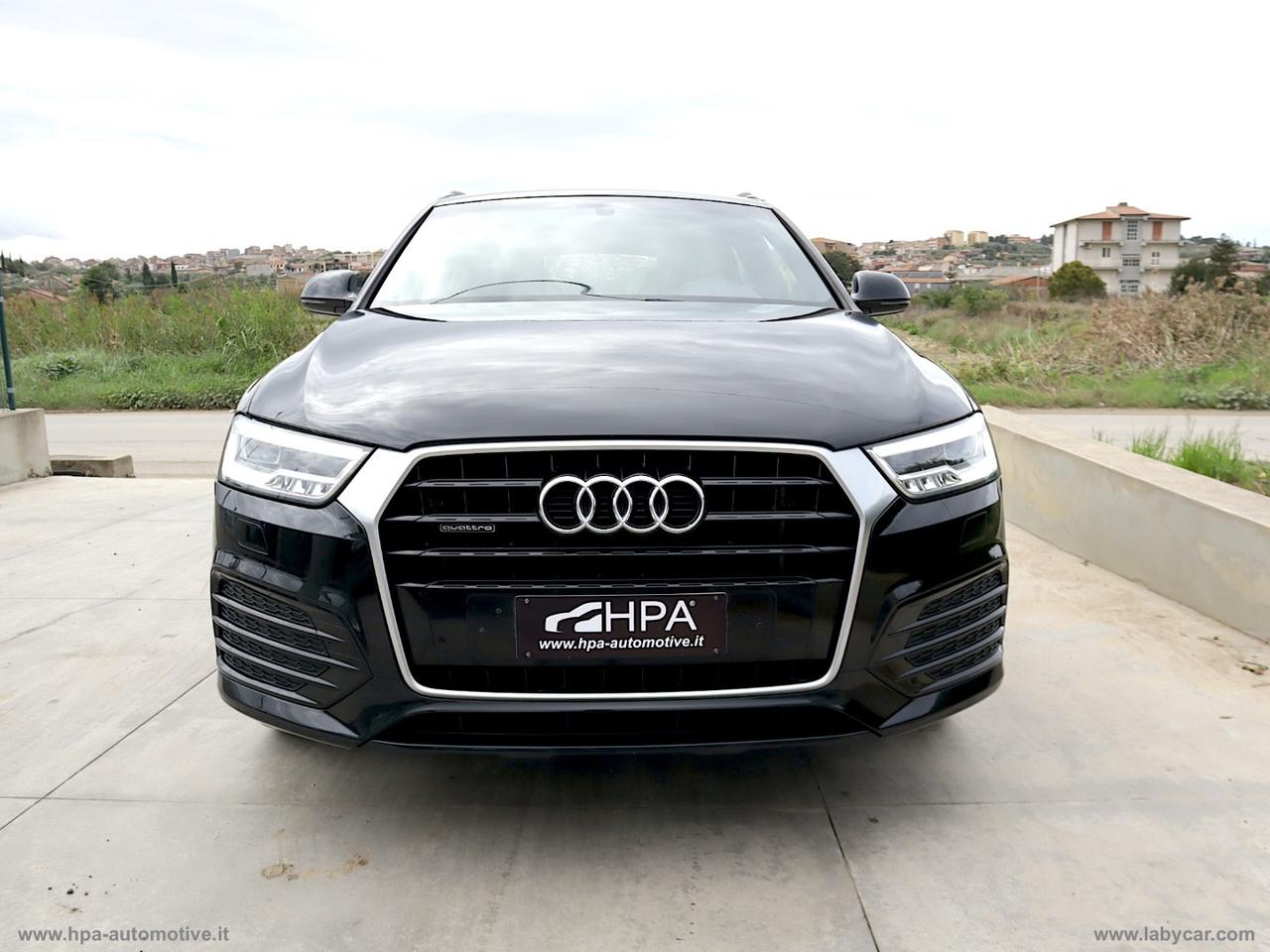 AUDI Q3 2.0 TDI 150CV QUATTRO S-LINE NAVI FULL LED PELLE