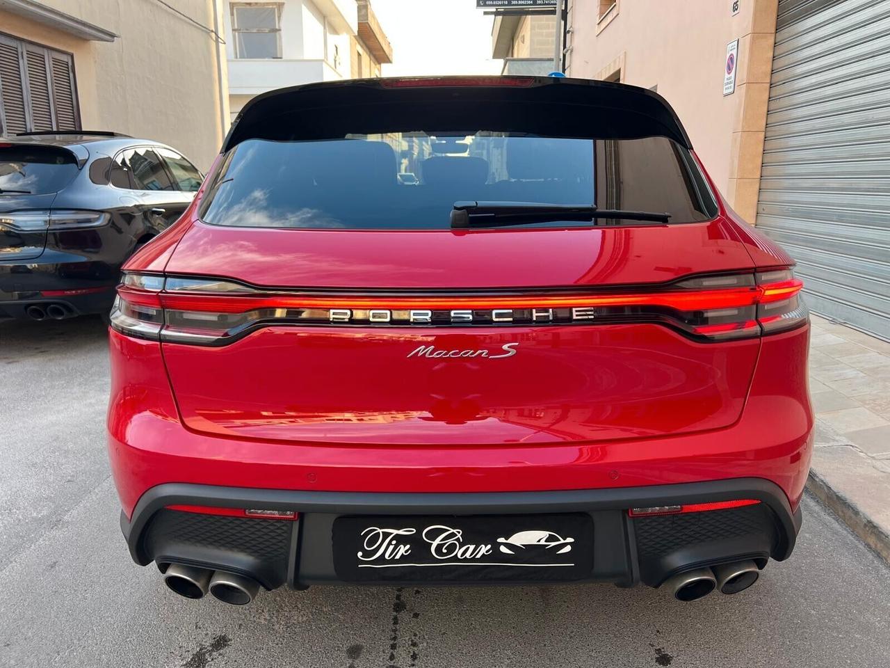 PORSCHE MACAN S 2.9 PDK 381CV PELLE NAVI CAM ANNO 2023