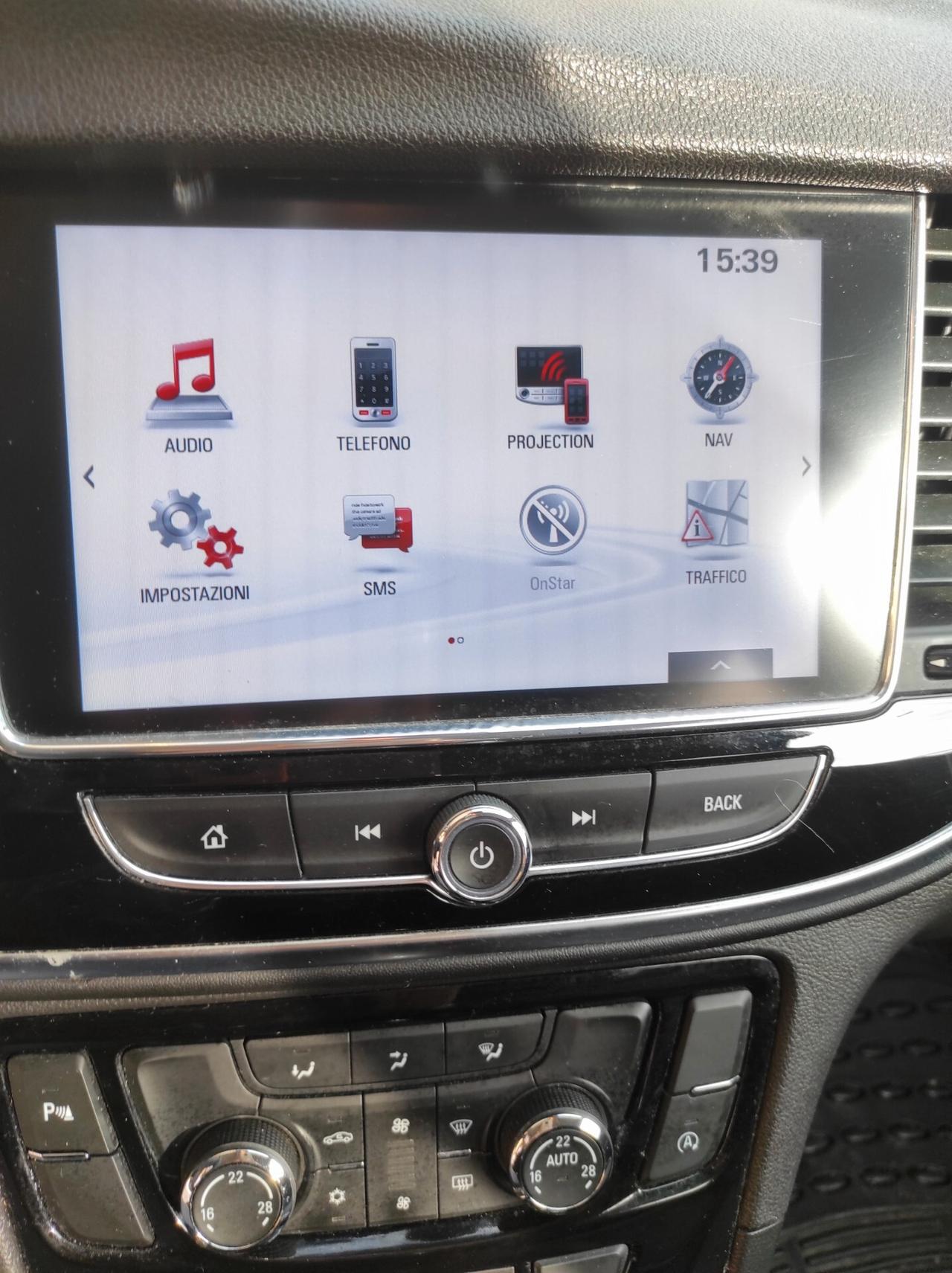 Opel Mokka X 1.6 CDTI 2017 Sesori Pelle 136cv