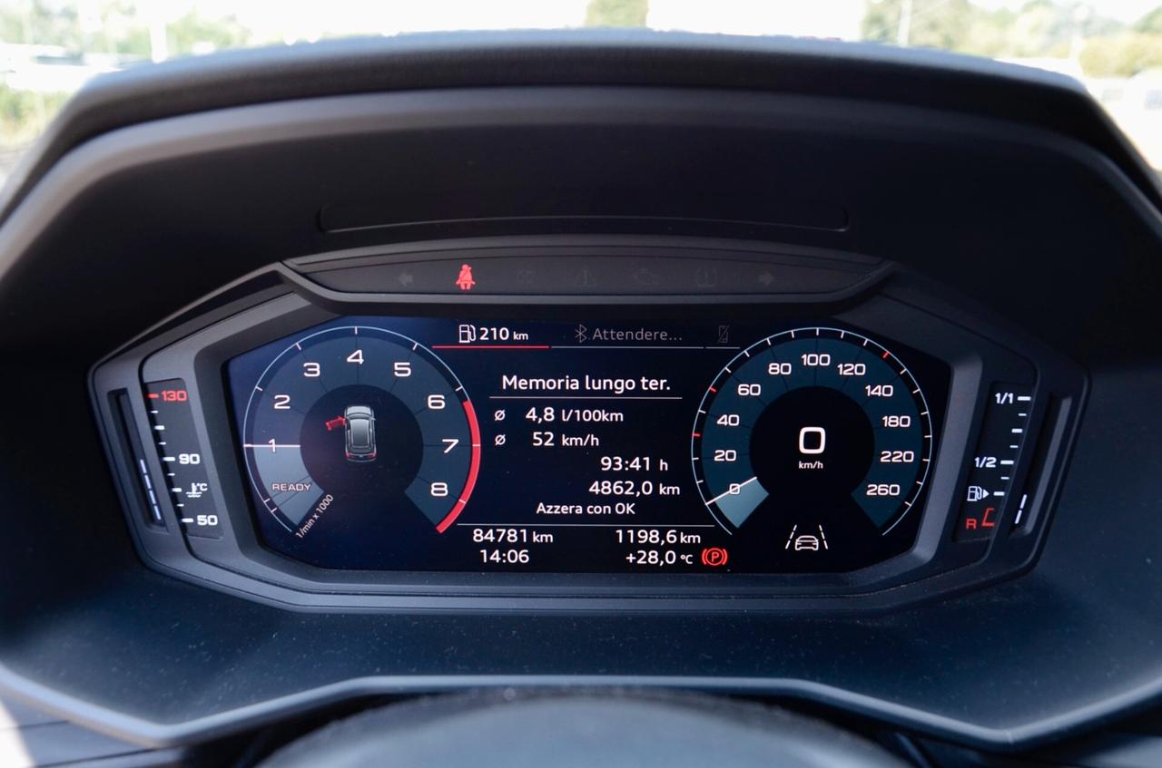 AUDI A1 SPORTBACK 1.0 TFSI ADMIRED 95cv, UFF ITALIANA, EURO 6D, SERVICE CON FATTURE, PERMUTE