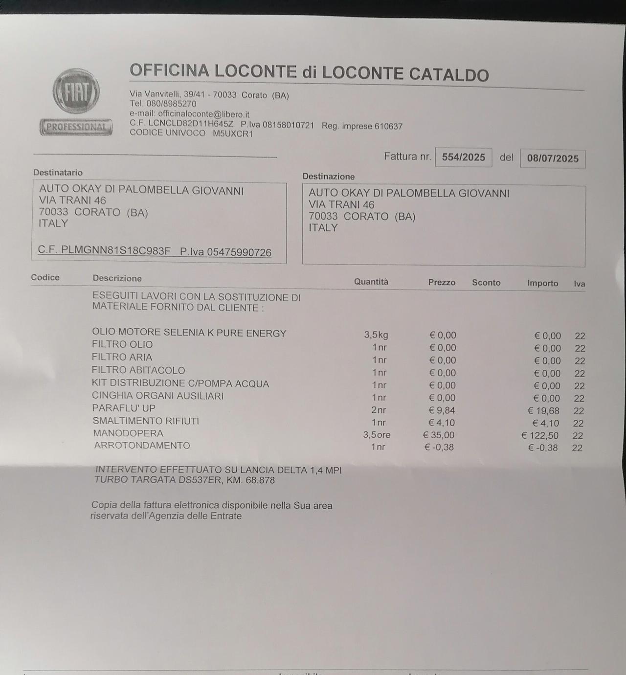 Lancia Delta 1.4 T-Jet 150 CV *68.000 KM* TETTO APRIBILE