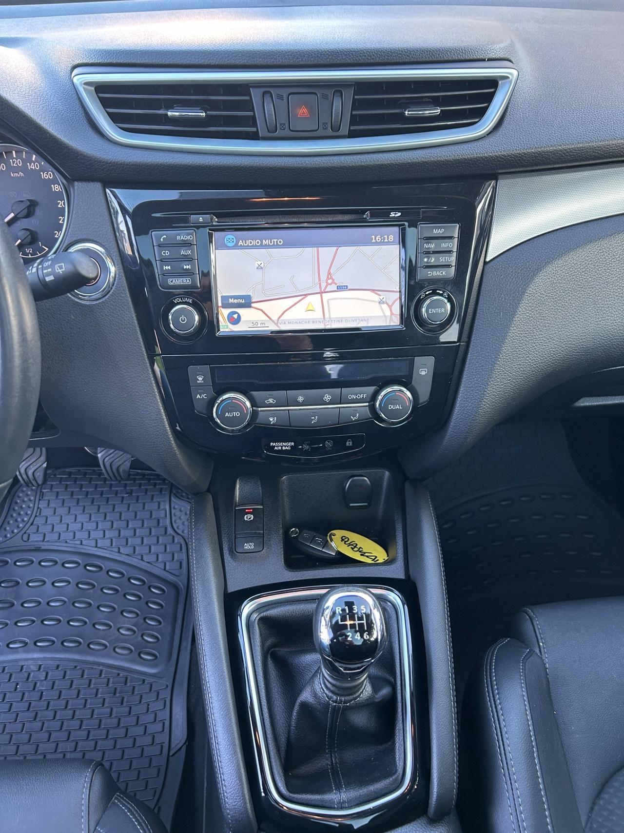 Nissan Qashqai Tekna 1.6 dci 130 cv 2019 nav