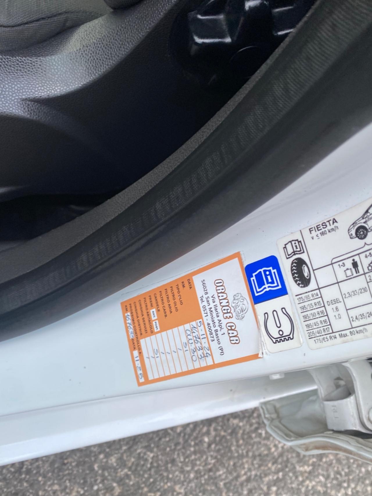 Ford Fiesta 1.5 TDCi 75CV 5 porte Titanium