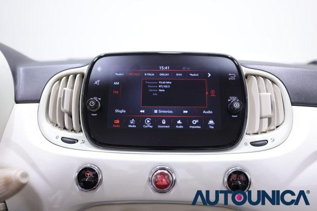 FIAT 500C 1.2 LOUNGE CABRIO AUTOMATICA NEOPATENTATI