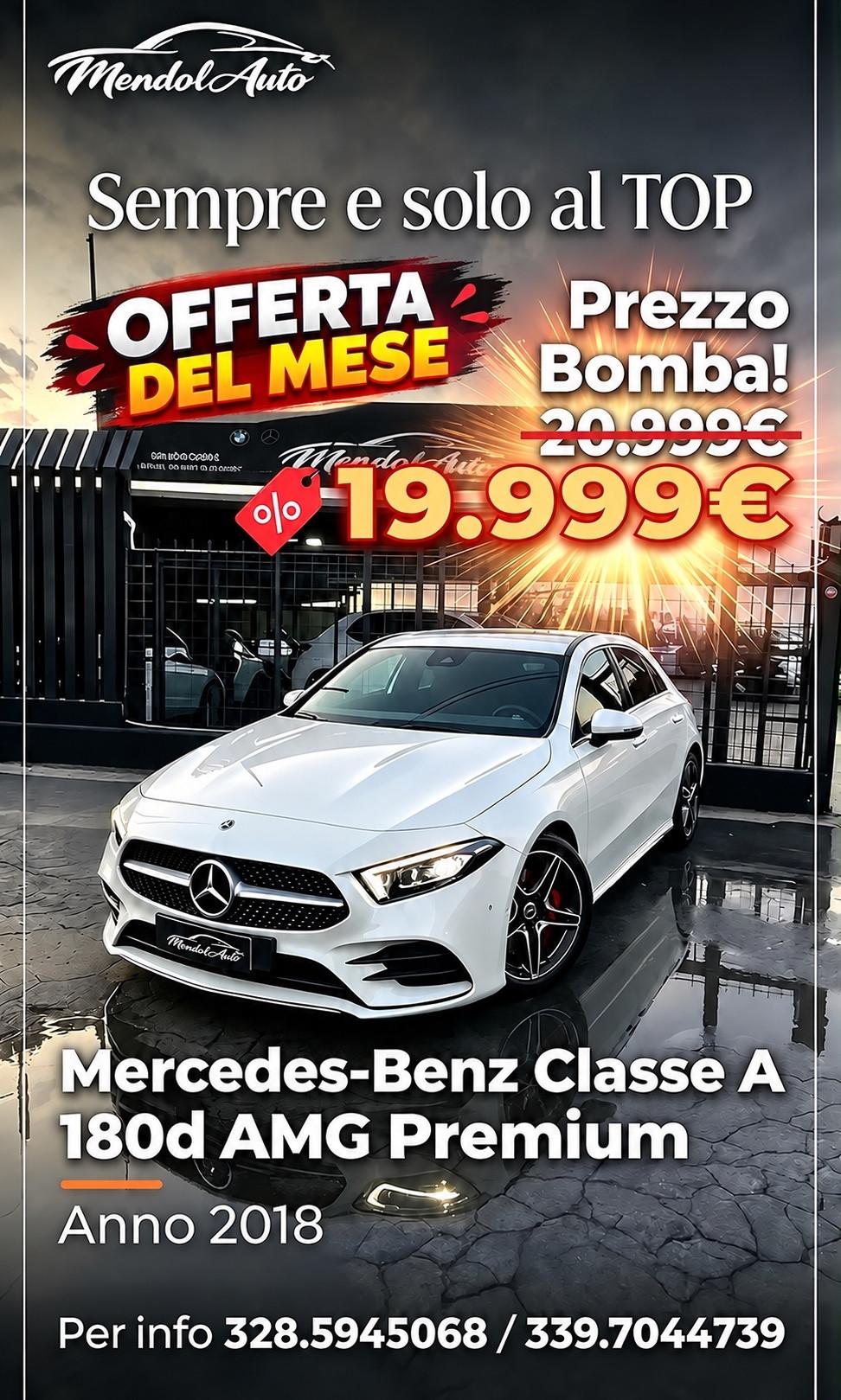 Mercedes-benz A 180 d Automatic Premium