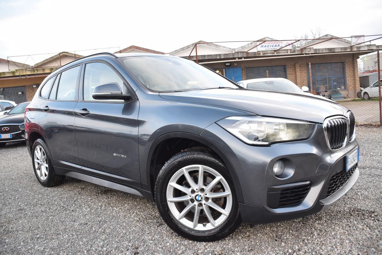 Bmw X1 sDrive16d 6M Advantage ADAS PELLE SENSORI CRUISE BT