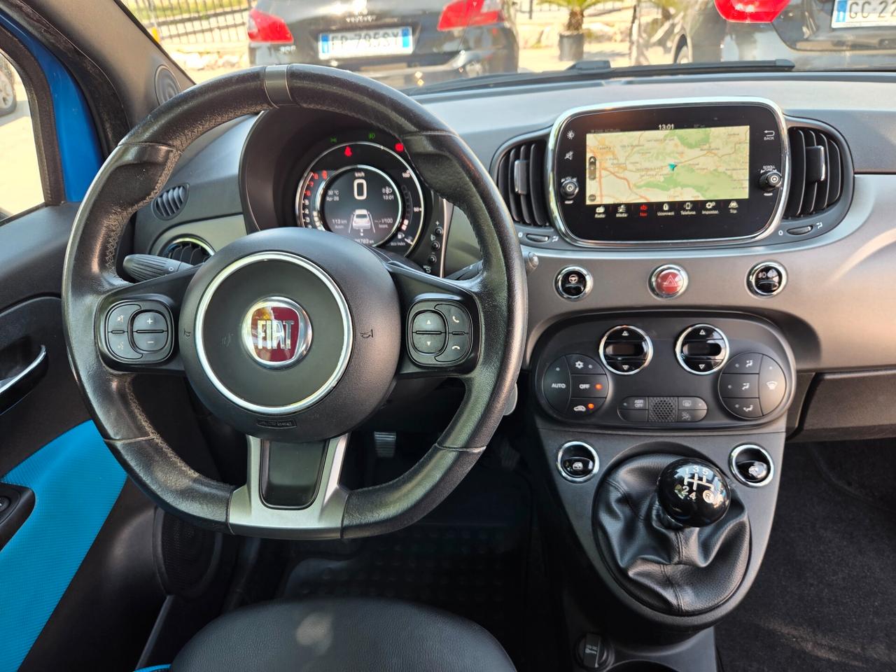 Fiat 500 1.2 BENZINA SPORT - 2017 DA VETRINA