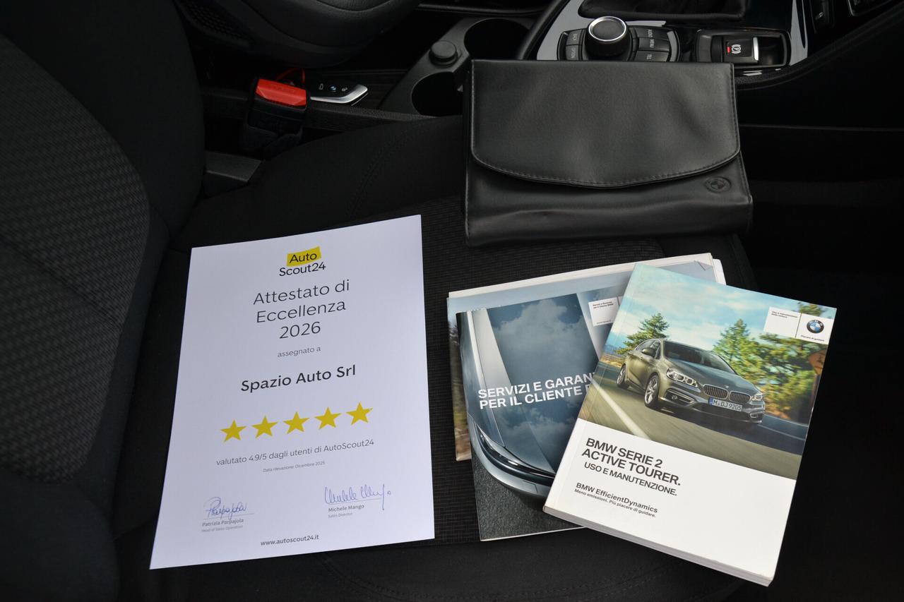 Bmw 2er Active Tourer 1.5D 116CV PREZZO SENZA VINCOLI OK NEOPATENTATI GARANZIA 12 MESI