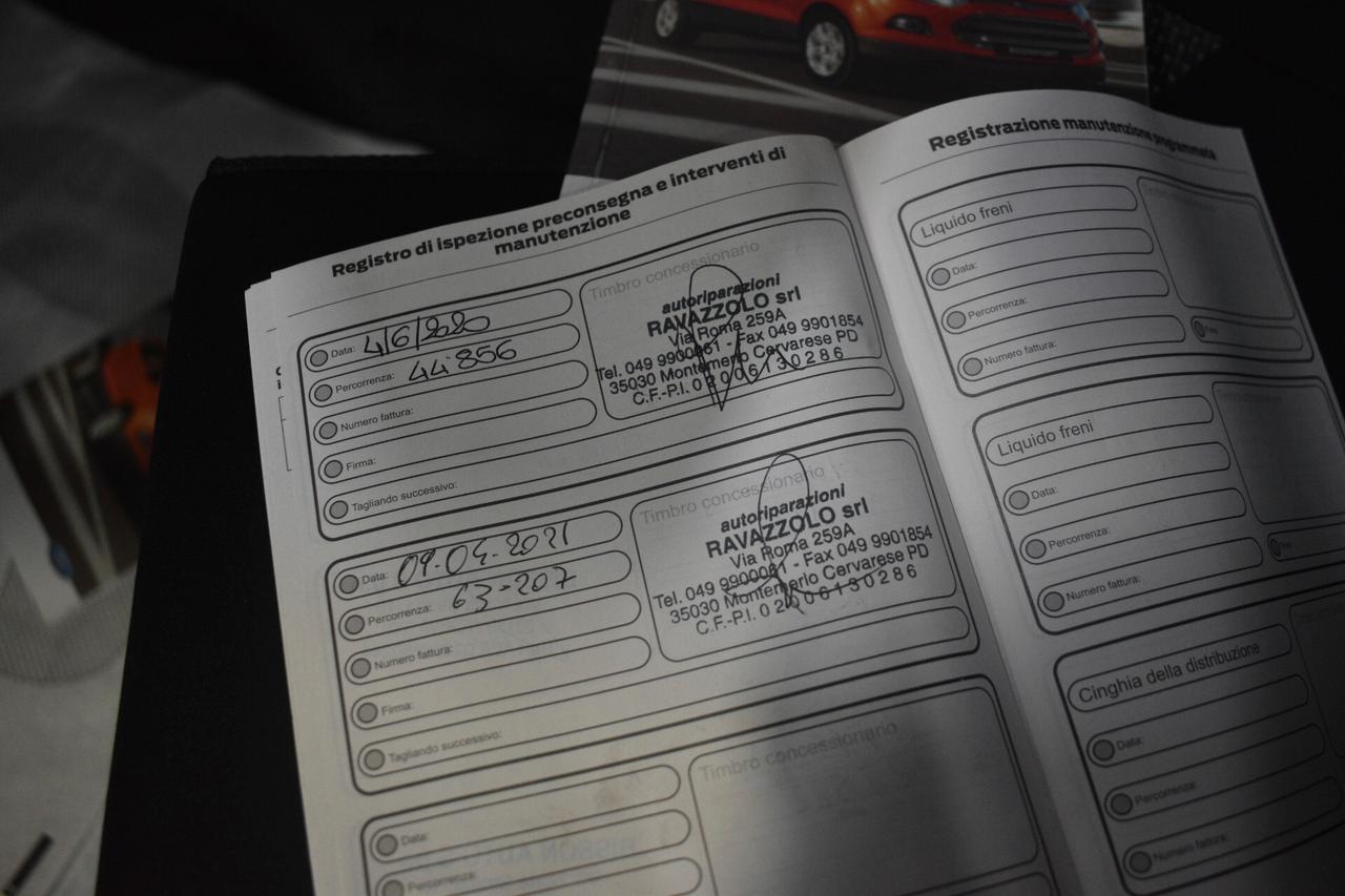 Ford EcoSport 1.5 GPL 110cv Automatica Plus ITALIANA