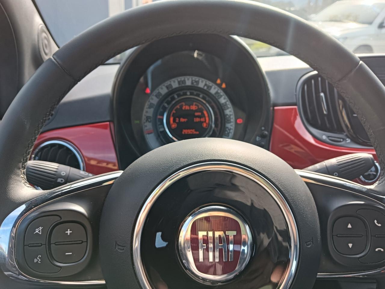 Fiat 500 1.0 Hybrid Red