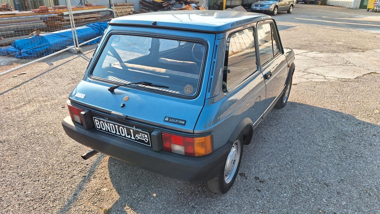 Autobianchi A 112 Junior 1985 uniproprietario
